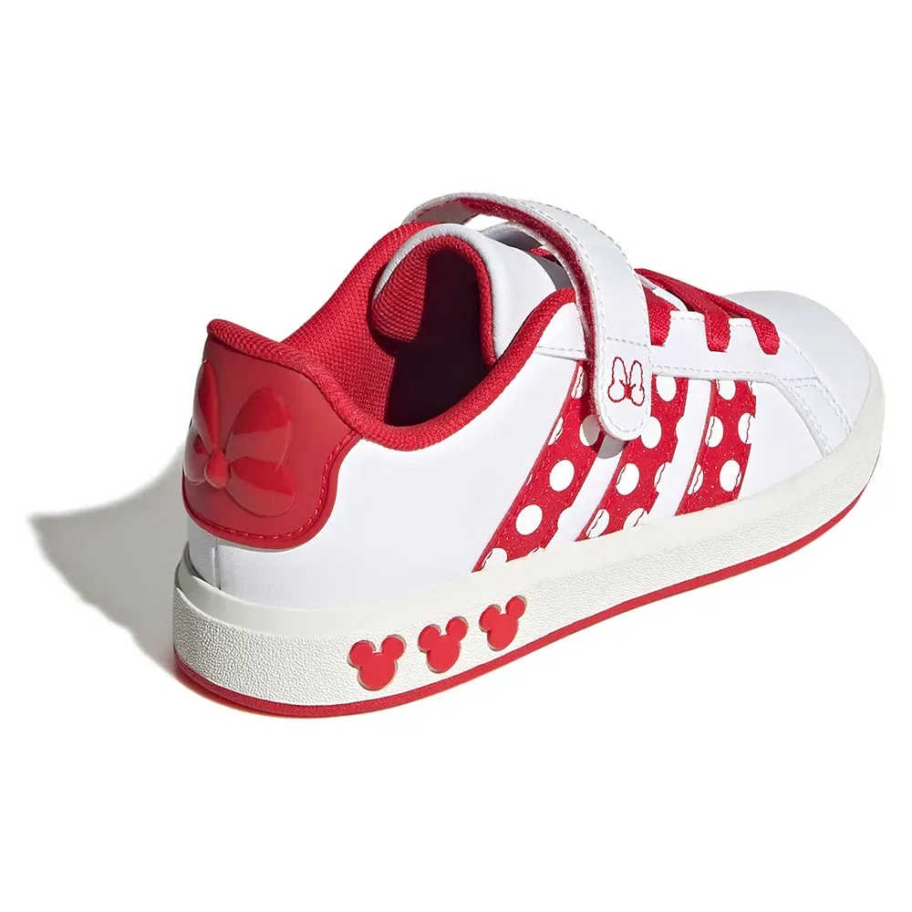 Кроссовки Minnie Mouse Grand Court Kids Adidas, белый — фото 4