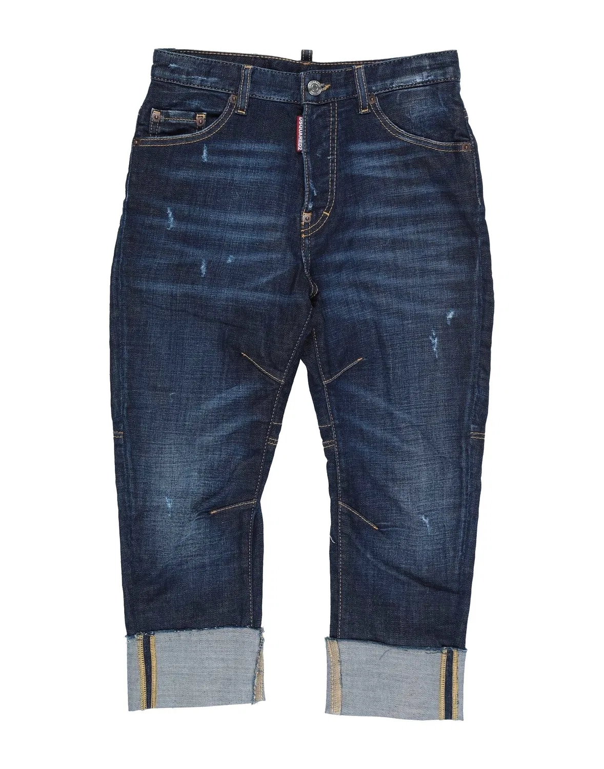 Детские джинсы для мальчиков зауженные Dsquared2, синий
