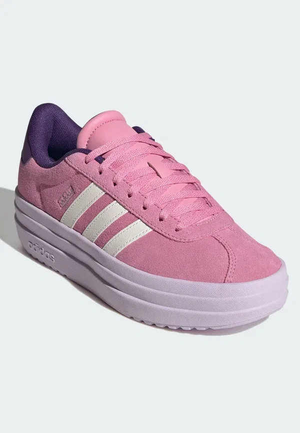Детские кроссовки Vl court bold унисекс - кроссовки Adidas Sportswear, белый/фиолетовый — фото 2