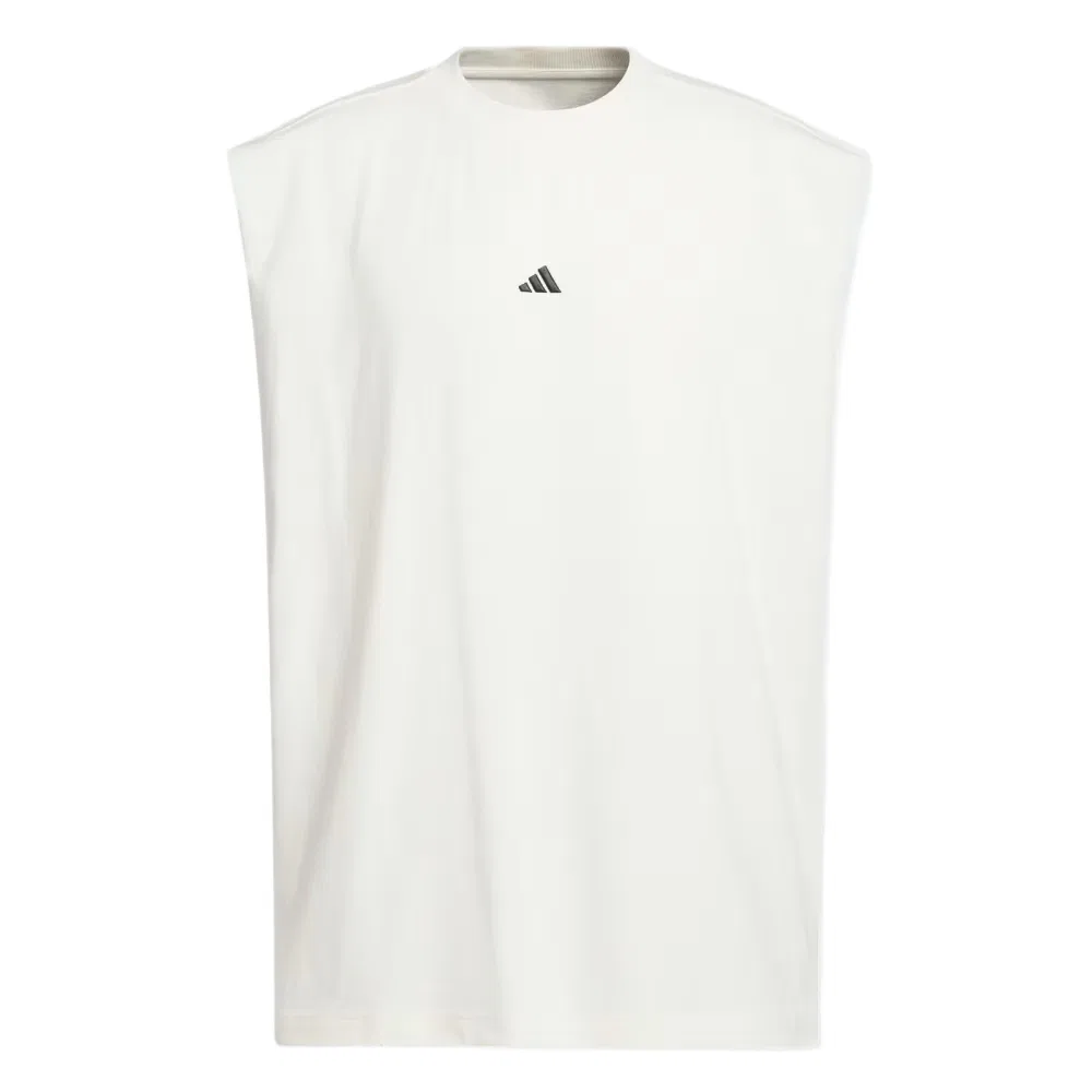 Мужская футболка хлопковая Adidas, Ecru
