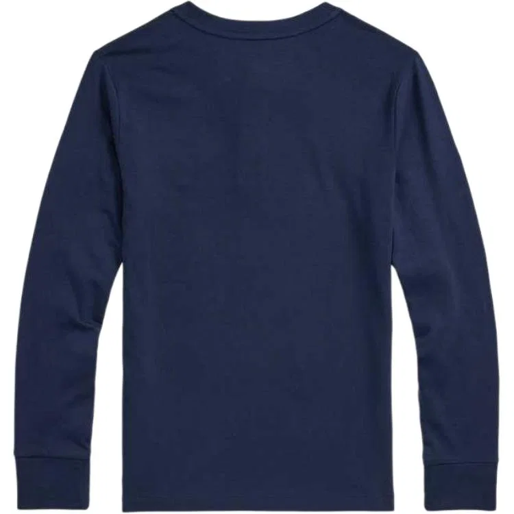 Детская футболка с длинным рукавом Elegant Dark Blue Polo Ralph Lauren, Elegant Dark Blue — фото 3