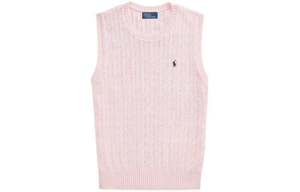 

SS24 Трикотаж Женская Розовая Футболка Polo Ralph Lauren