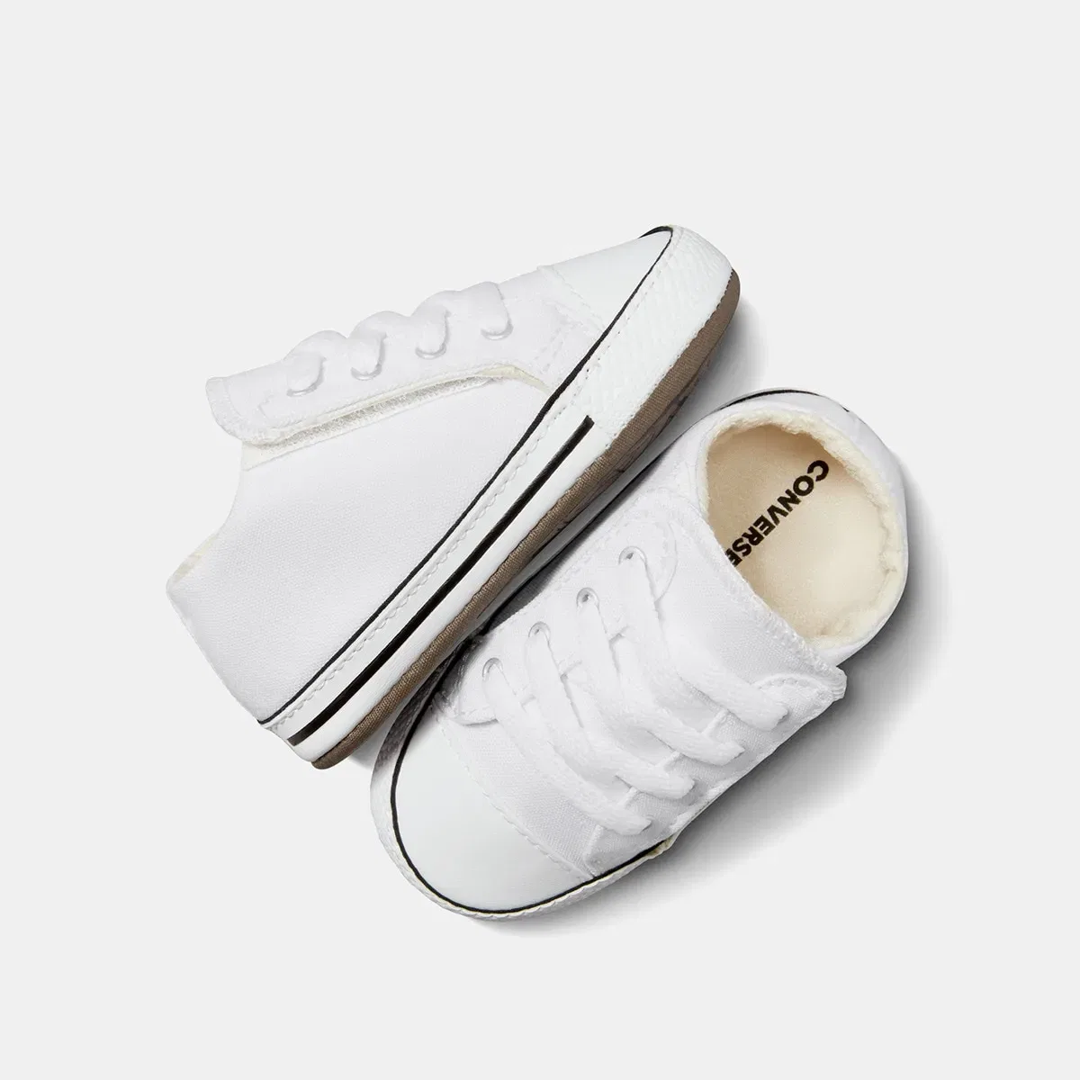 Детские пинетки Chuck Taylor All Star Cribster Canvas от Converse, белый — фото 3