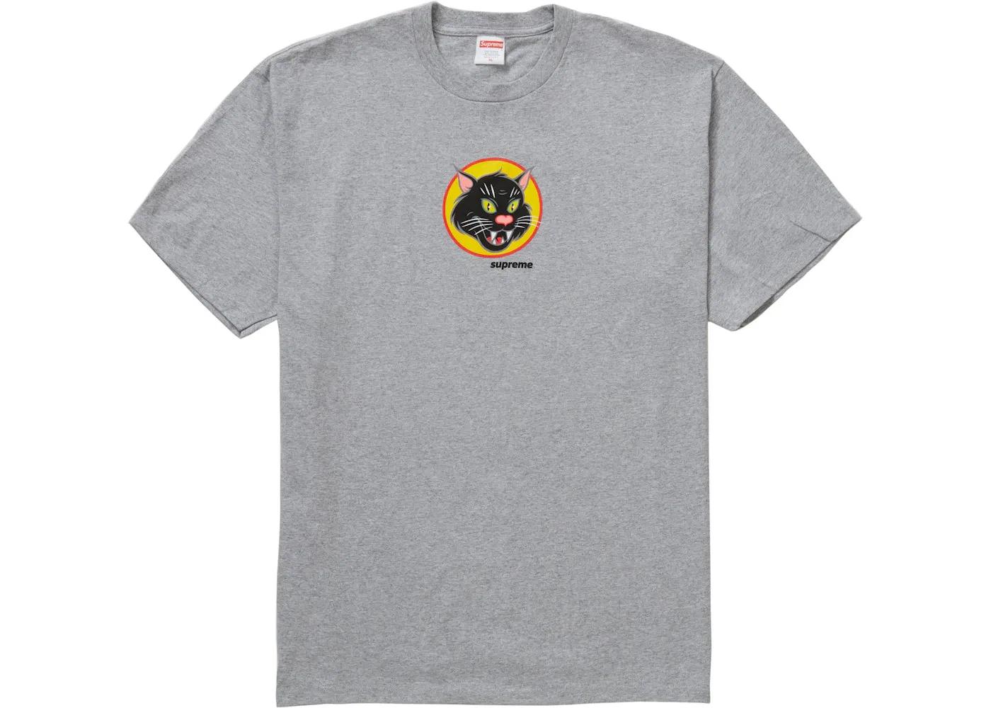 Мужская футболка с принтом Supreme Tee Supreme, Heather Grey