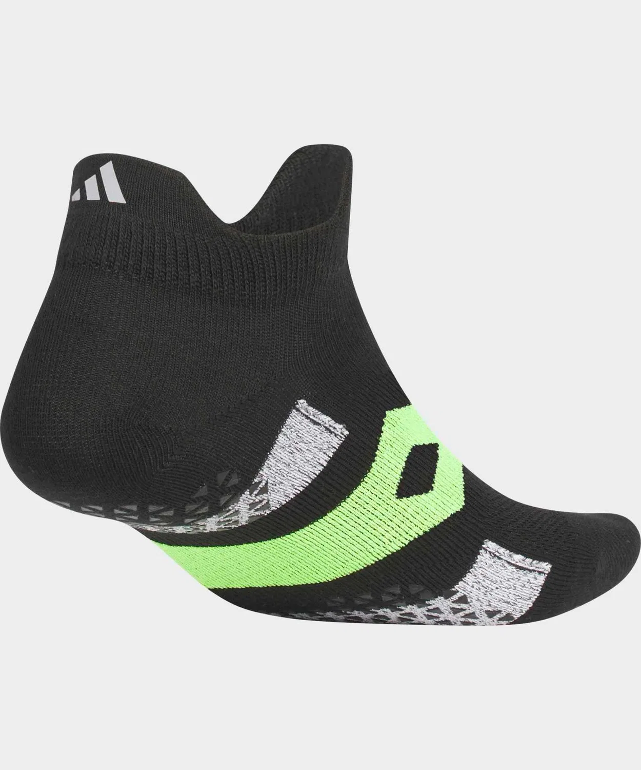 Мужские/женские спортивные носки для бега с арх-поддержкой, модель Running Performance Socks Adidas, Black — фото 2