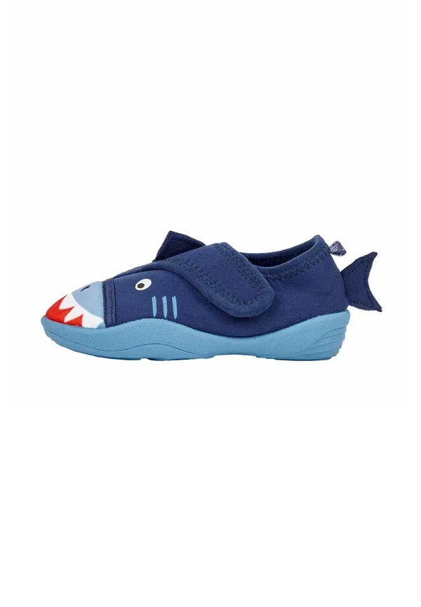 Детские туфли для плавания на пляже Shark, стандартный размер Jojo Maman Bebe, темно-синий