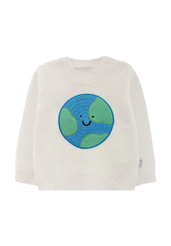 Джемпер хлопковый Jumper Stella Mccartney Kids ivory, слоновая кость