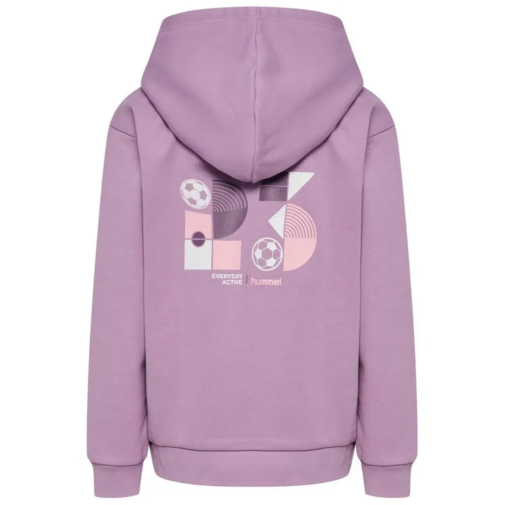 Худи Hummel Graphic, фиолетовый — фото 4