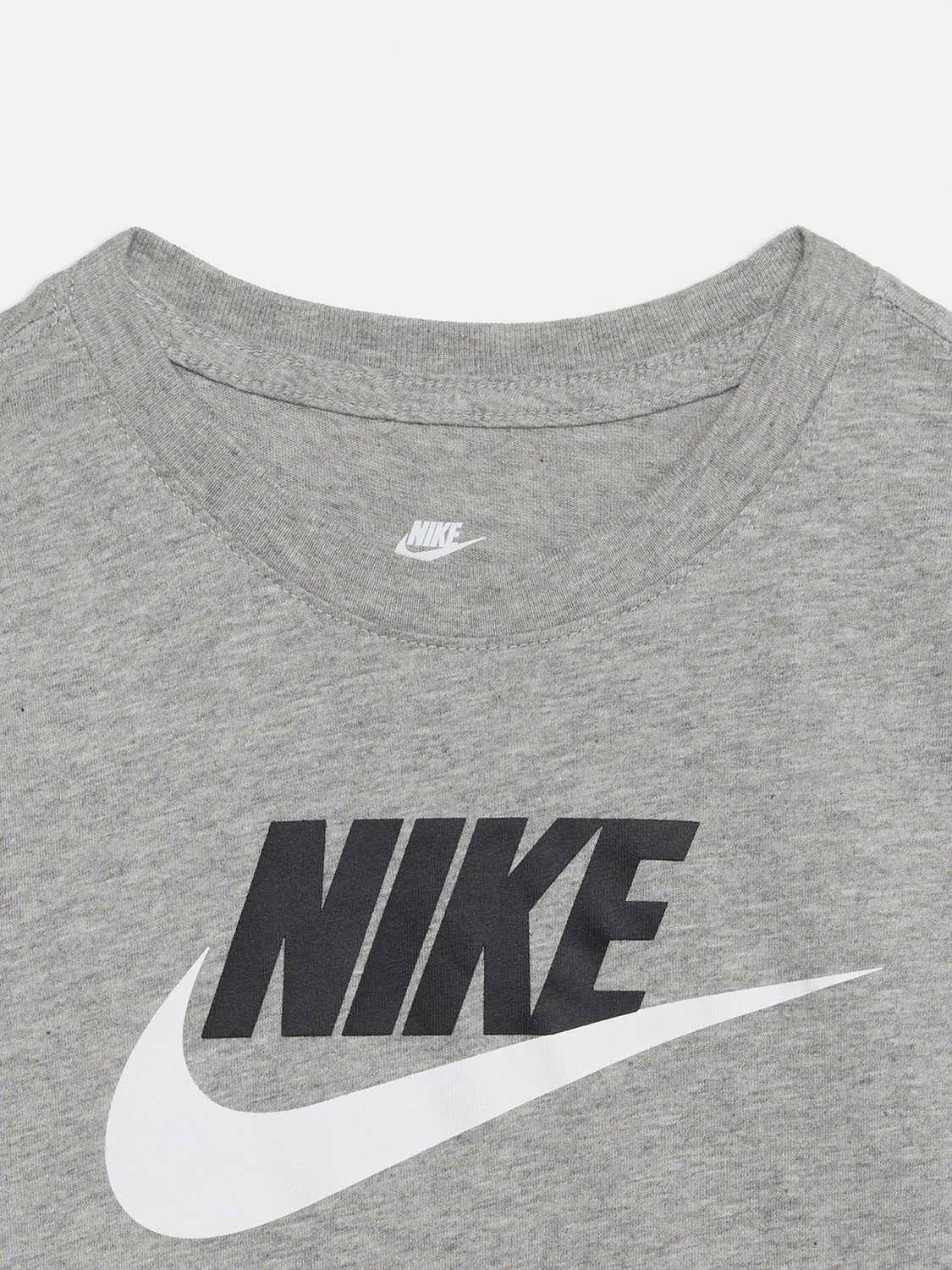 Футболка Nike Sportswear FUTURA HBR серого цвета — фото 3