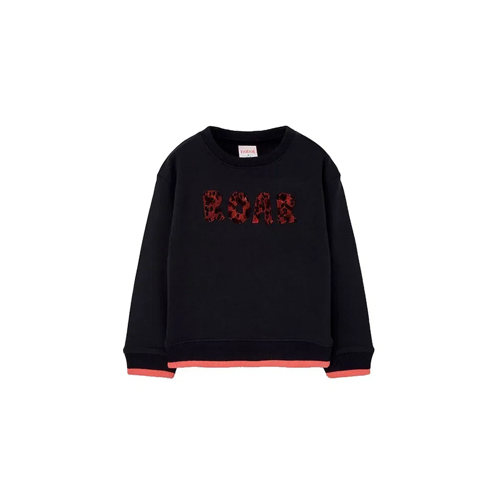 Флисовая толстовка Boboli Fleece Stretch Boboli, черный
