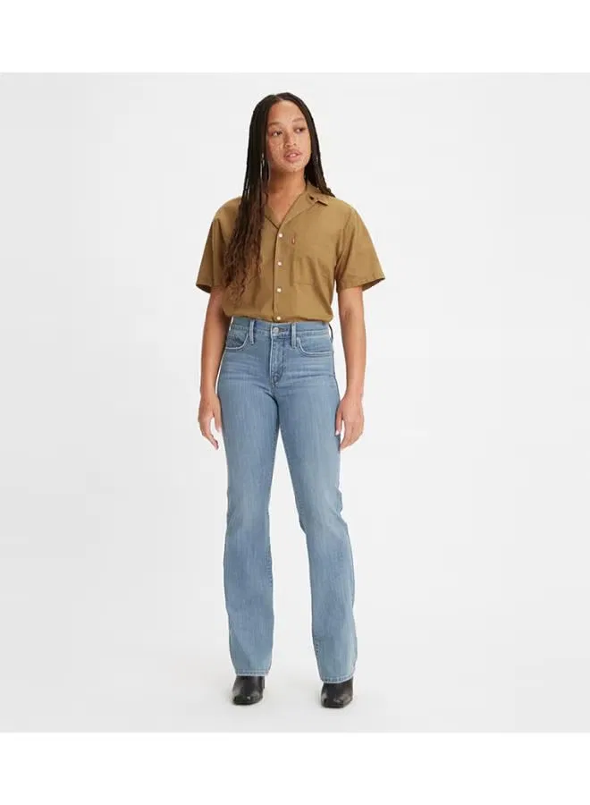 Джинсы с эффектом подтяжки, синие, Levi'S, синий — фото 4