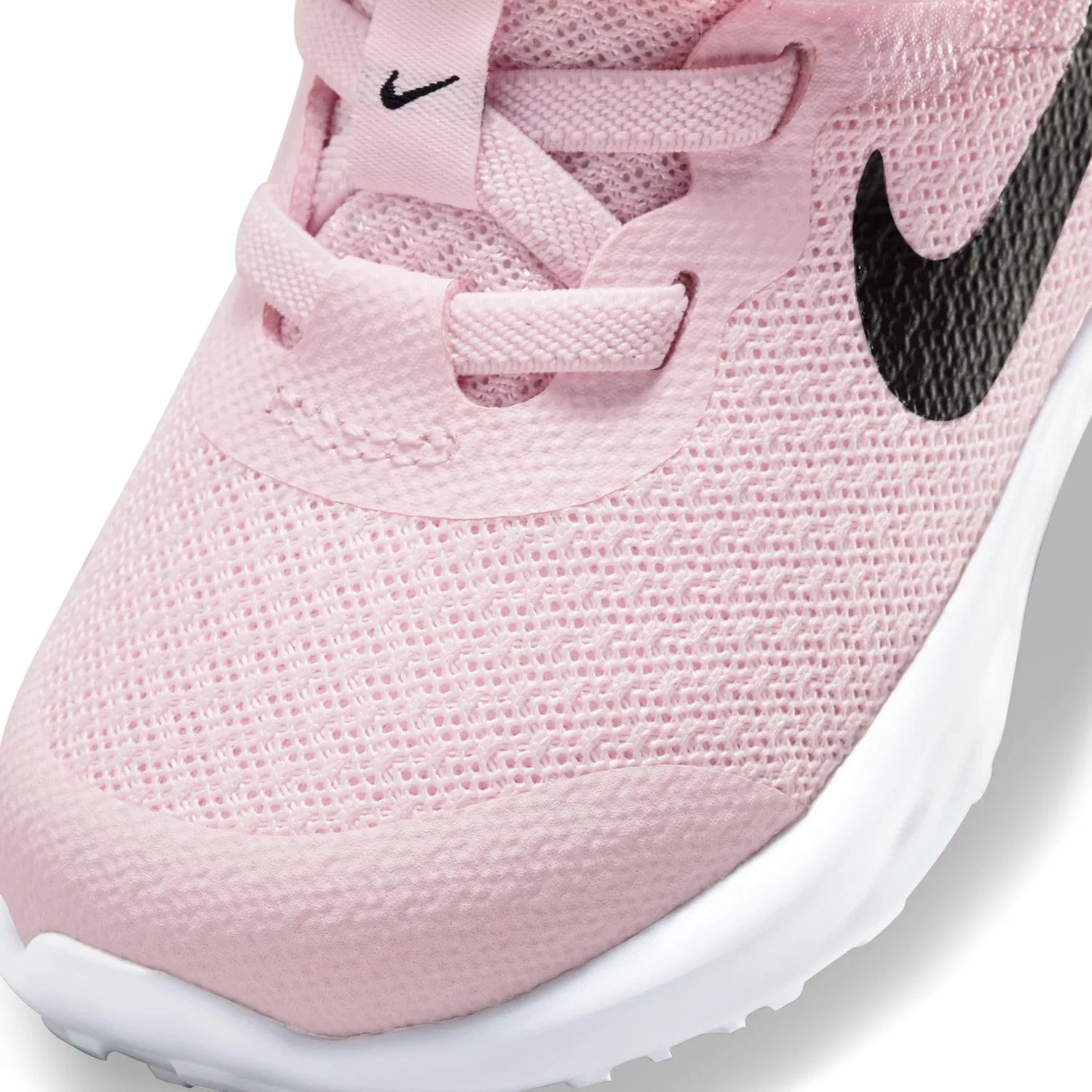 Детские кроссовки для мальчиков с мягкой подошвой Revolution 6 Nn (Tdv) NIKE, Foam Pink Black — фото 4