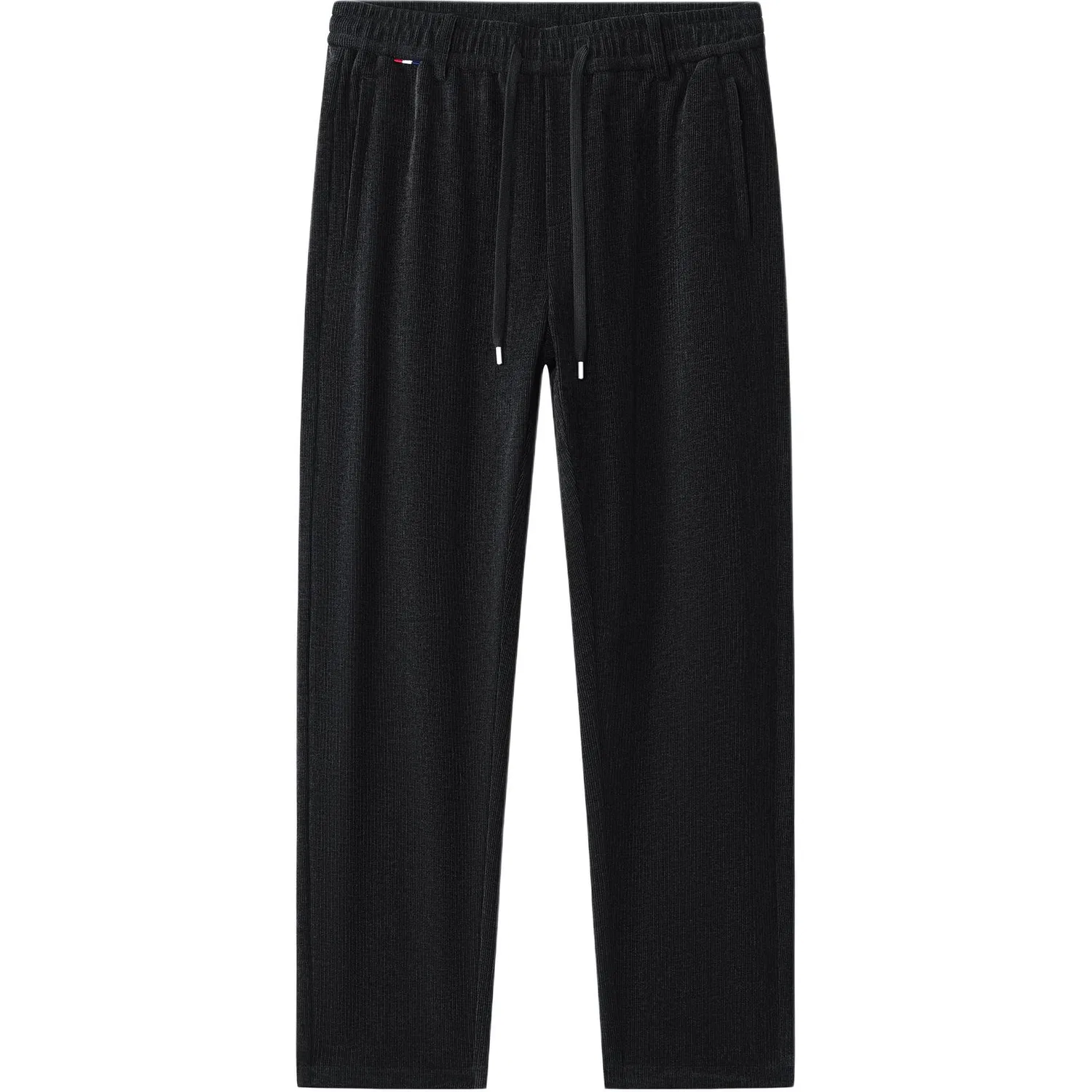 Детские свободные брюки с мягкой резинкой Red Bean, Black