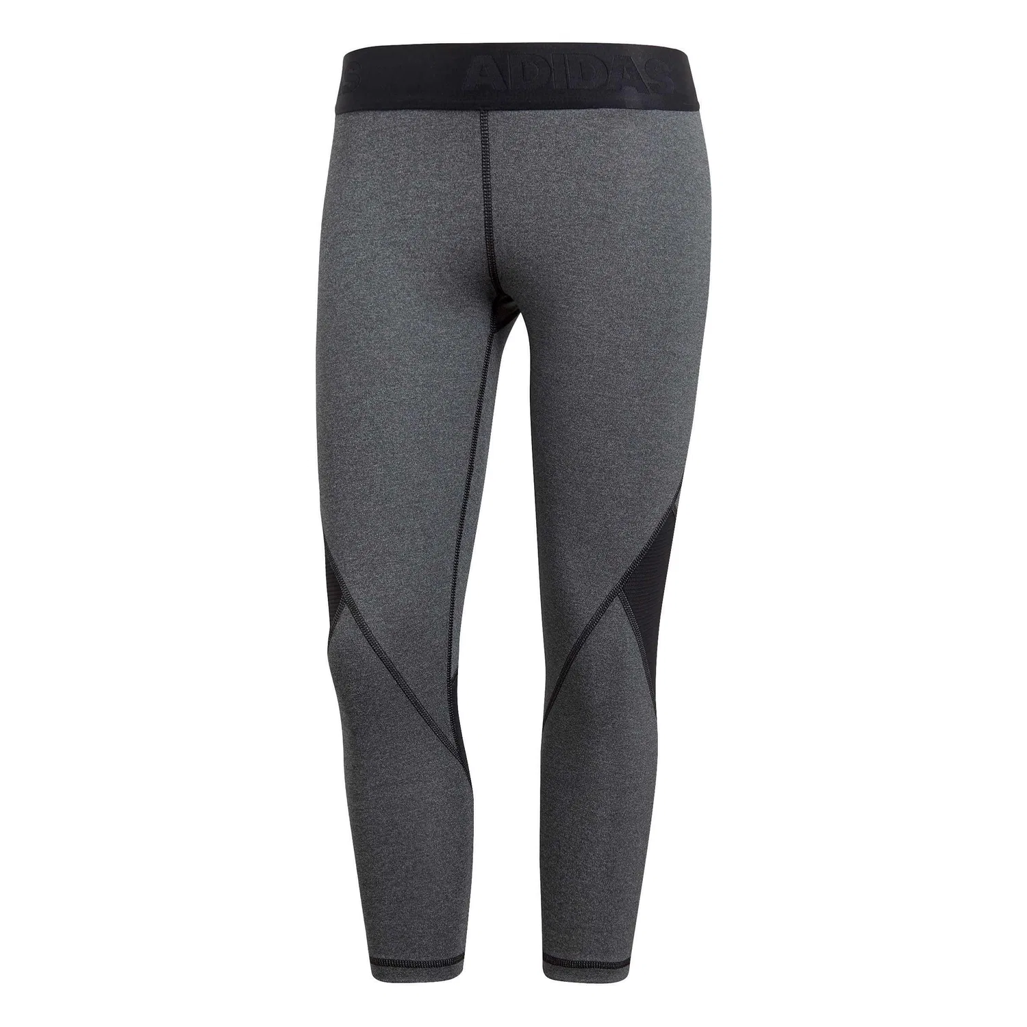 Женские леггинсы 3/4 с компрессией Alphaskin Sport Adidas, Grau