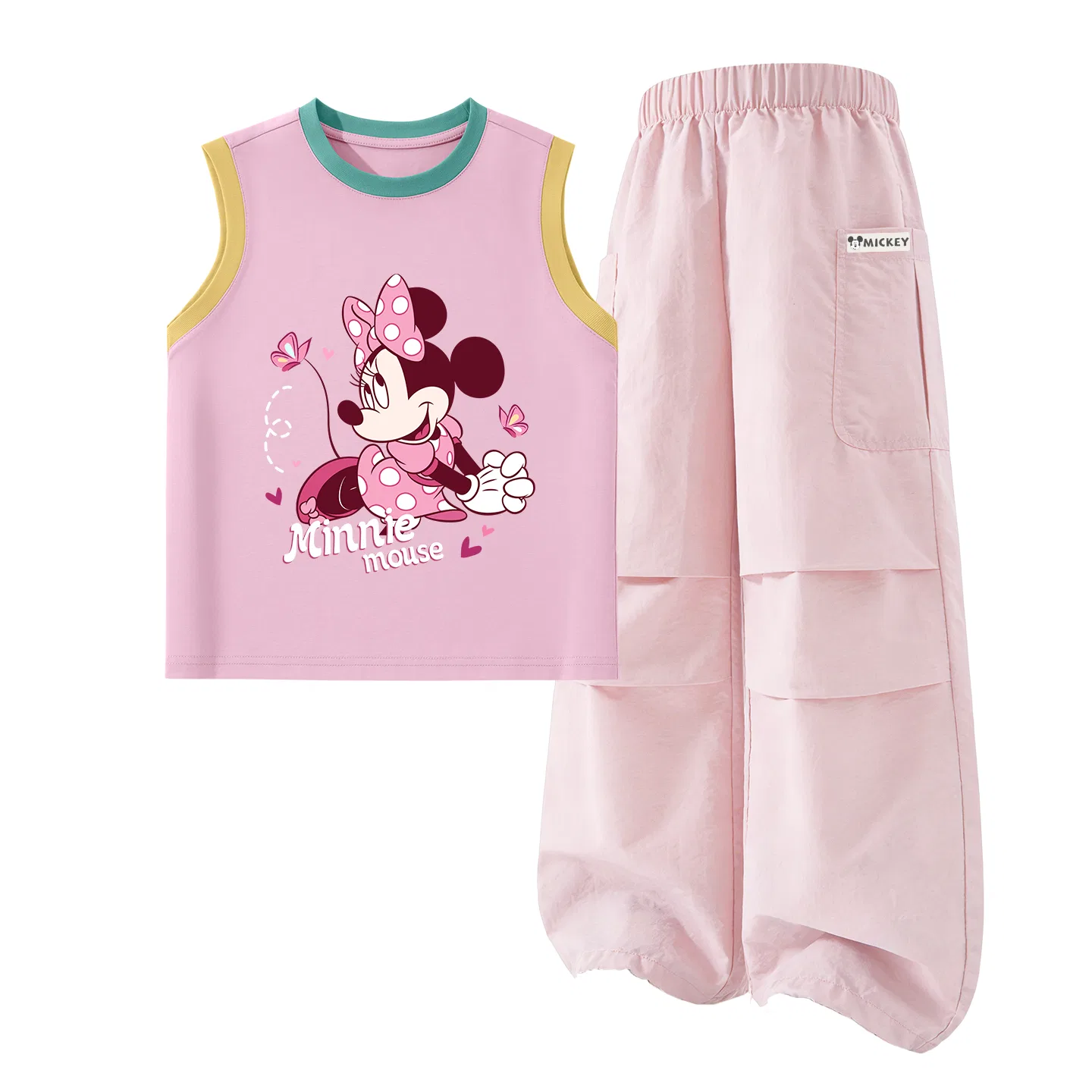 Детский спортивный костюм, трикотажный, Disney, Di Butterfly Blue Pink