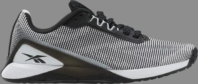 

Кроссовки wmns nano x1 grit 'footwear white black' Reebok, белый