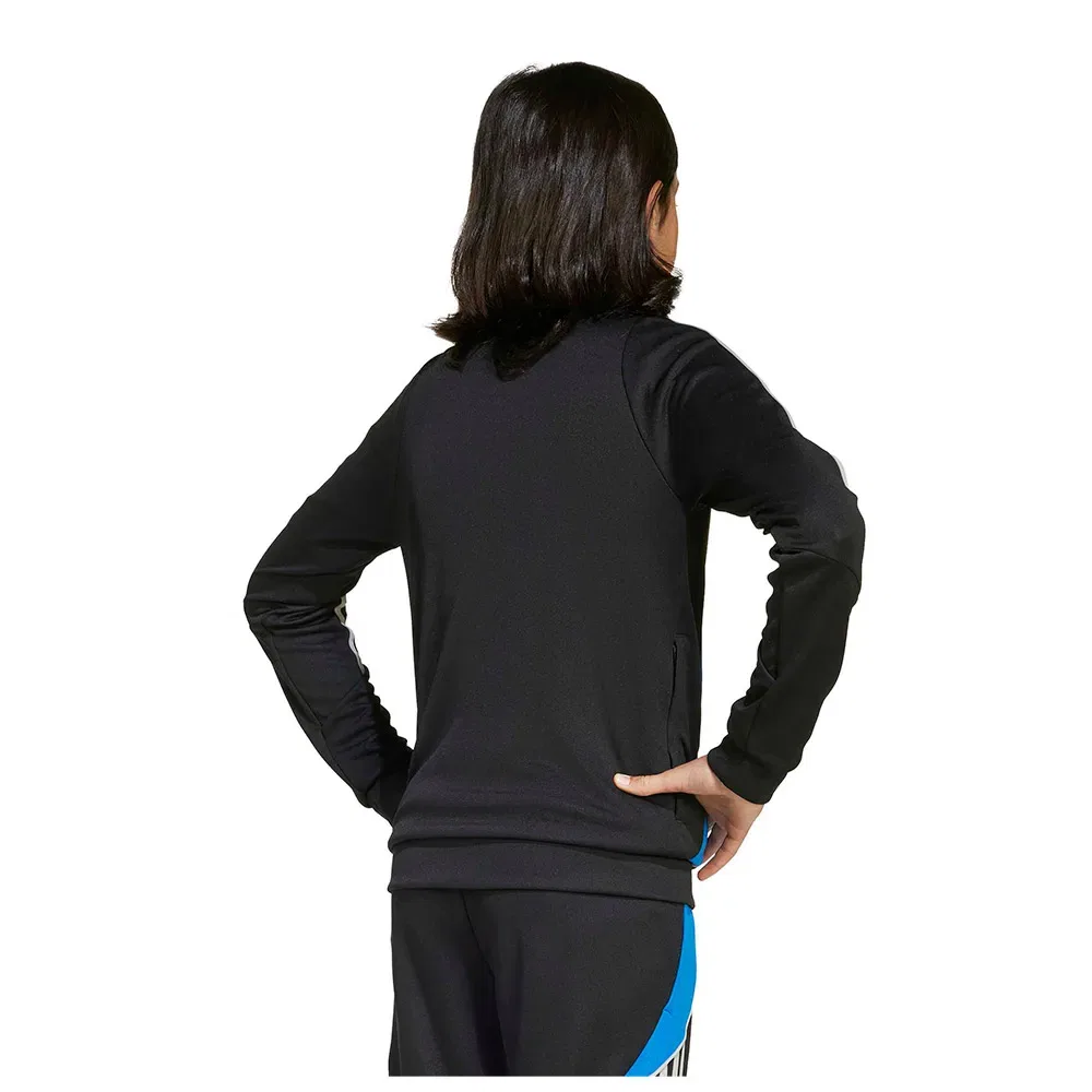Мужская тренировочная куртка с молнией Jude Bellingham Adidas, Black — фото 2