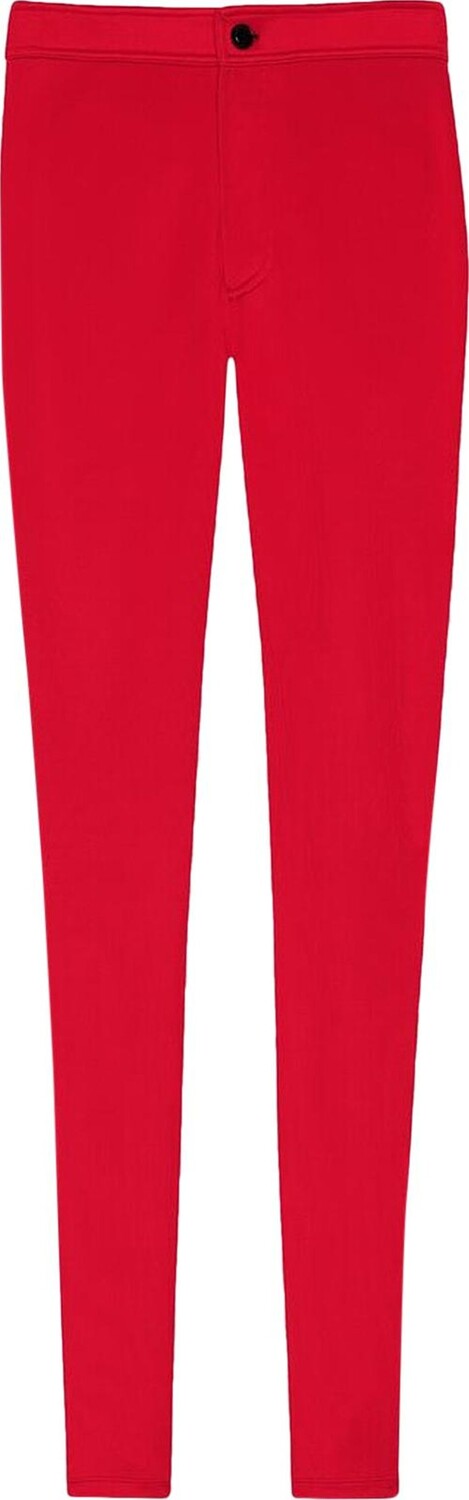 

Брюки Saint Laurent Fitted Trousers 'Rouge', красный