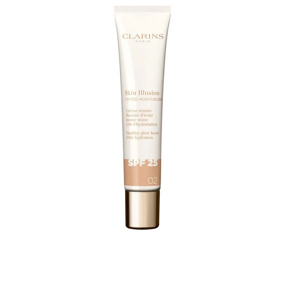 Крем с тоном Skin Illusion SPF 25 40 мл Clarins, 02