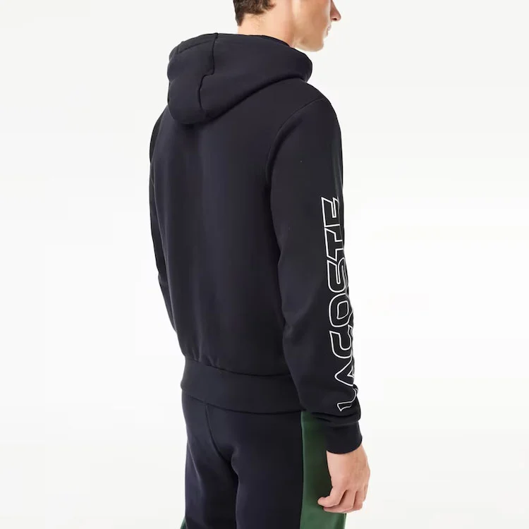 LACOSTE Свитшот мужской темно-зеленый — фото 3