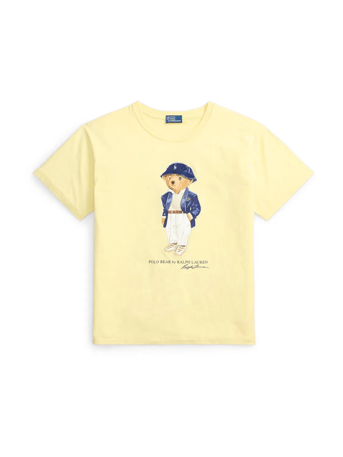 Рубашка Polo Ralph Lauren пастельно-желтого цвета