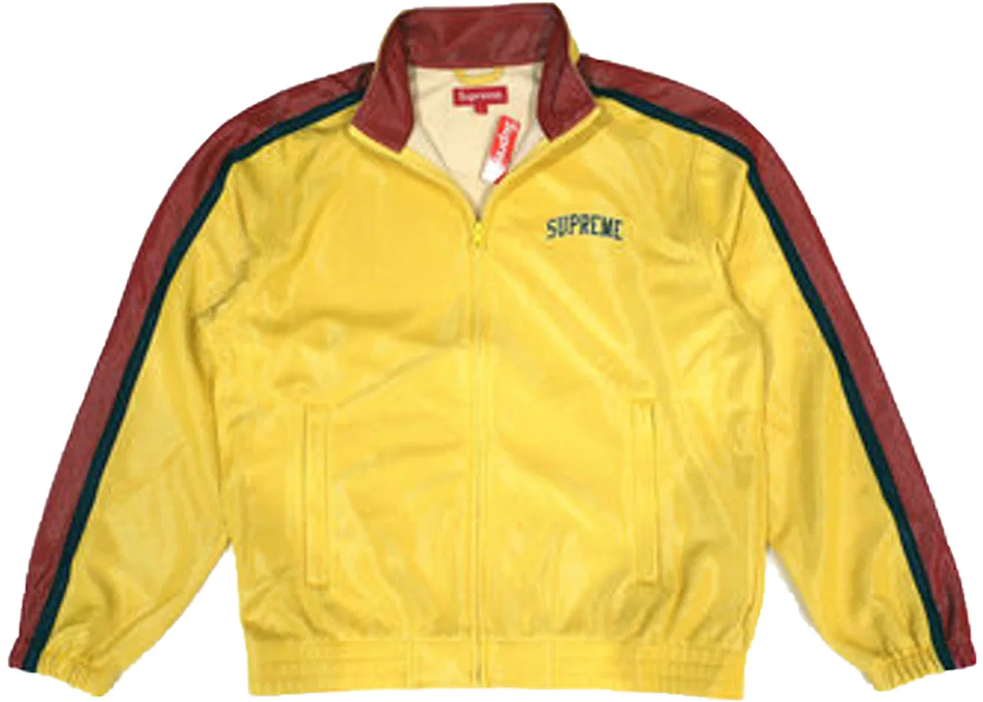 Мужская куртка из сетки Supreme Bonded Mesh Track Jacket, Gold