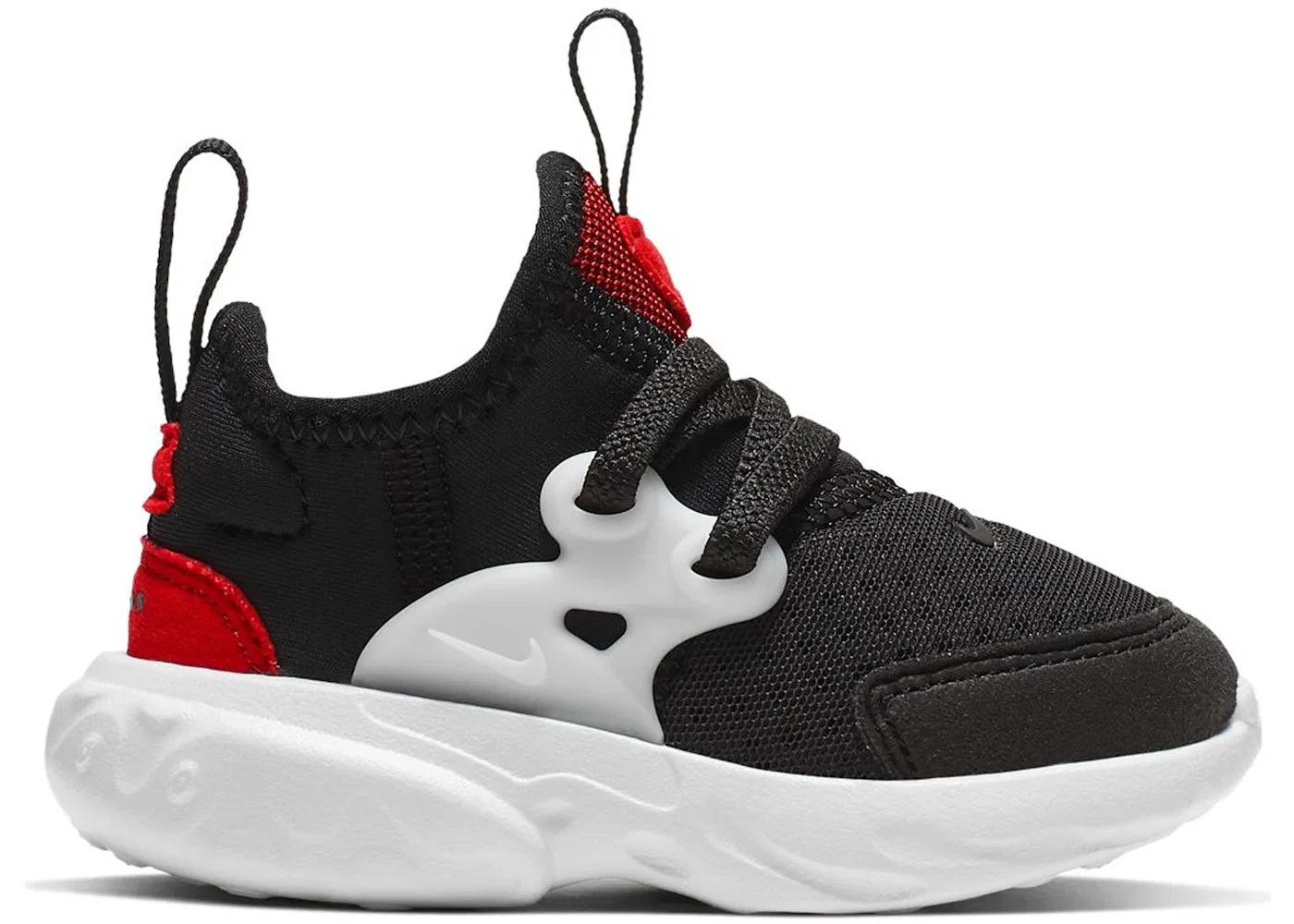 Детские кроссовки Lifestyle Nike React Presto, Black/Phantom-University Red