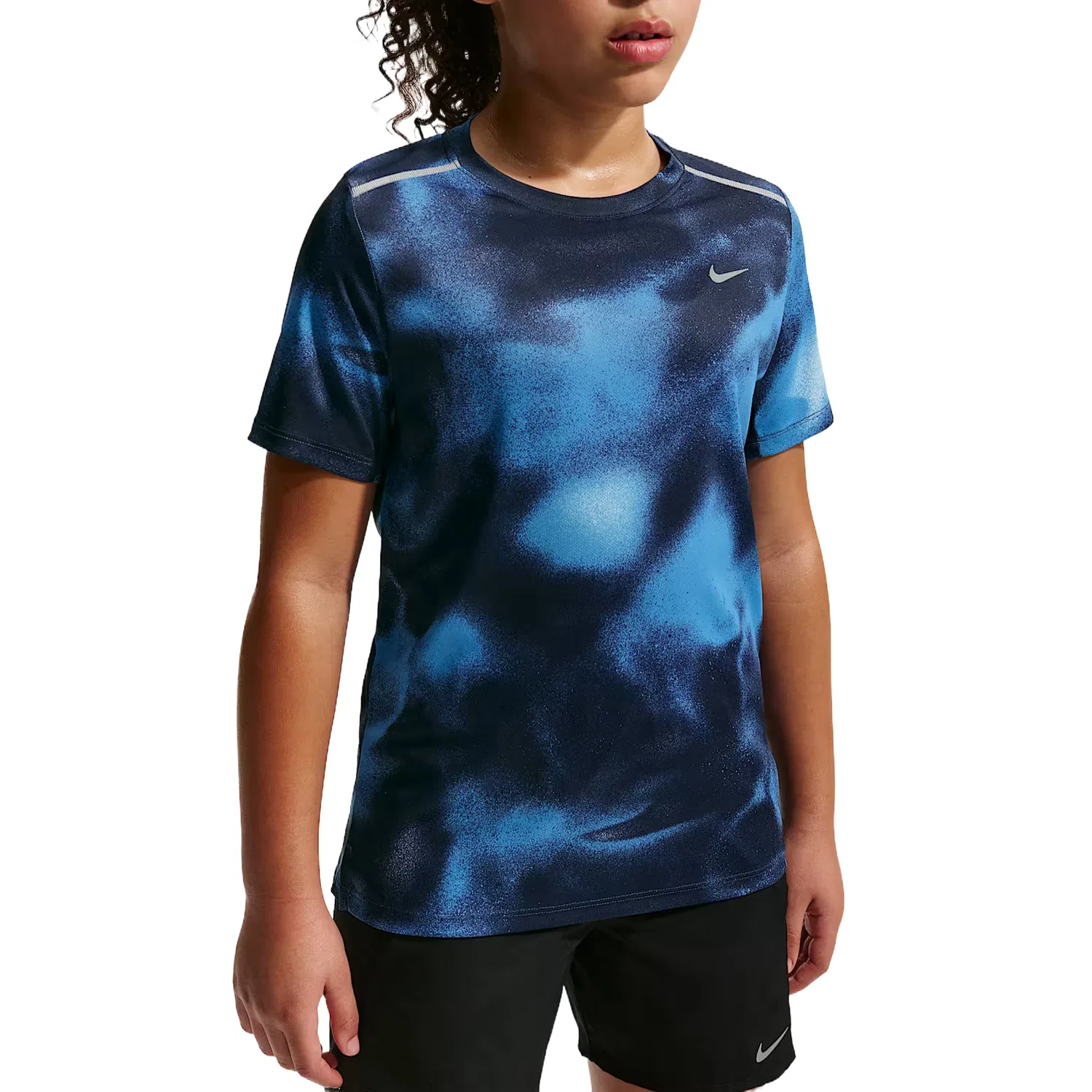 Детская футболка с круглым вырезом Football Blue/Midnight Marine Nike