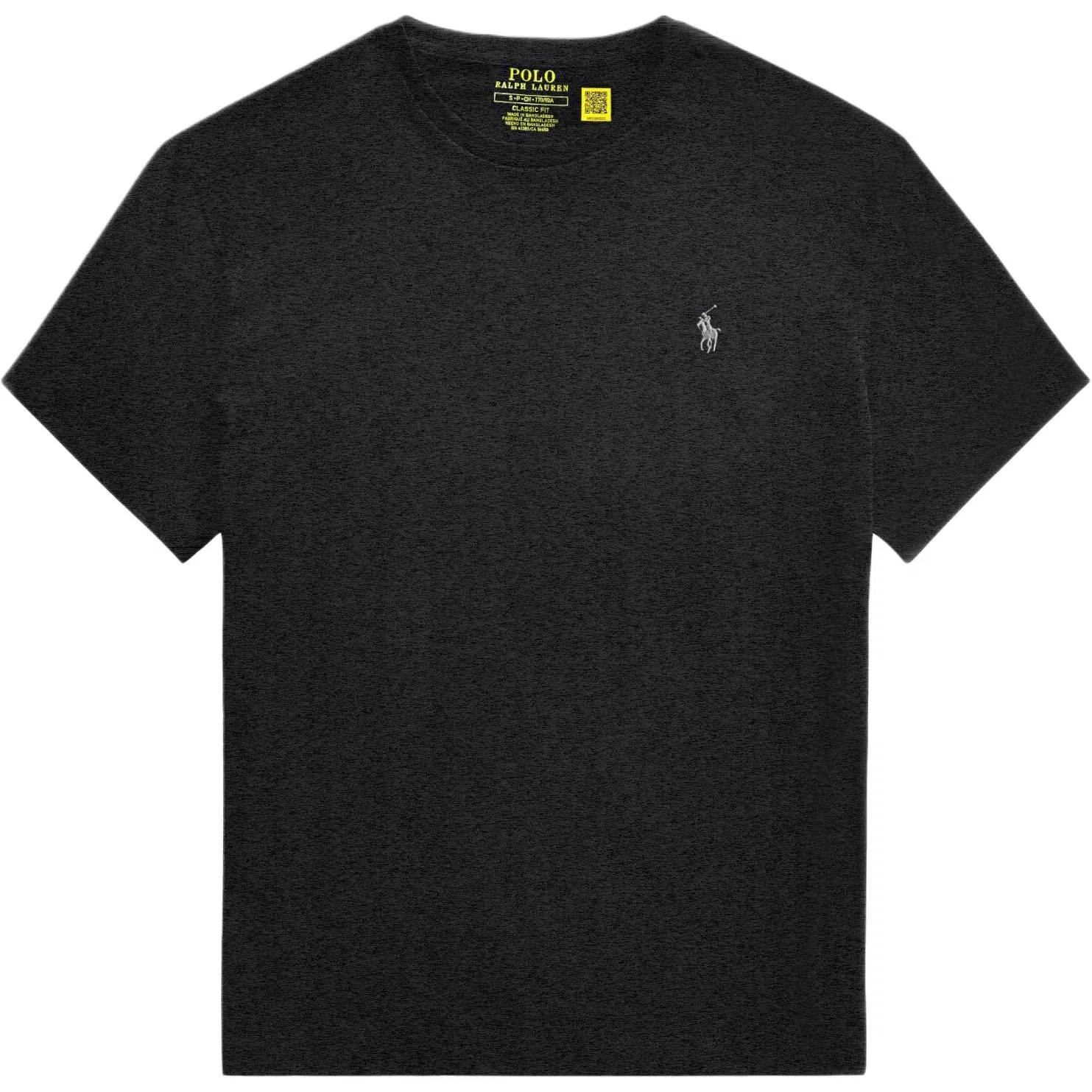 Мужская футболка с круглым вырезом Polo Ralph Lauren, Black Gray