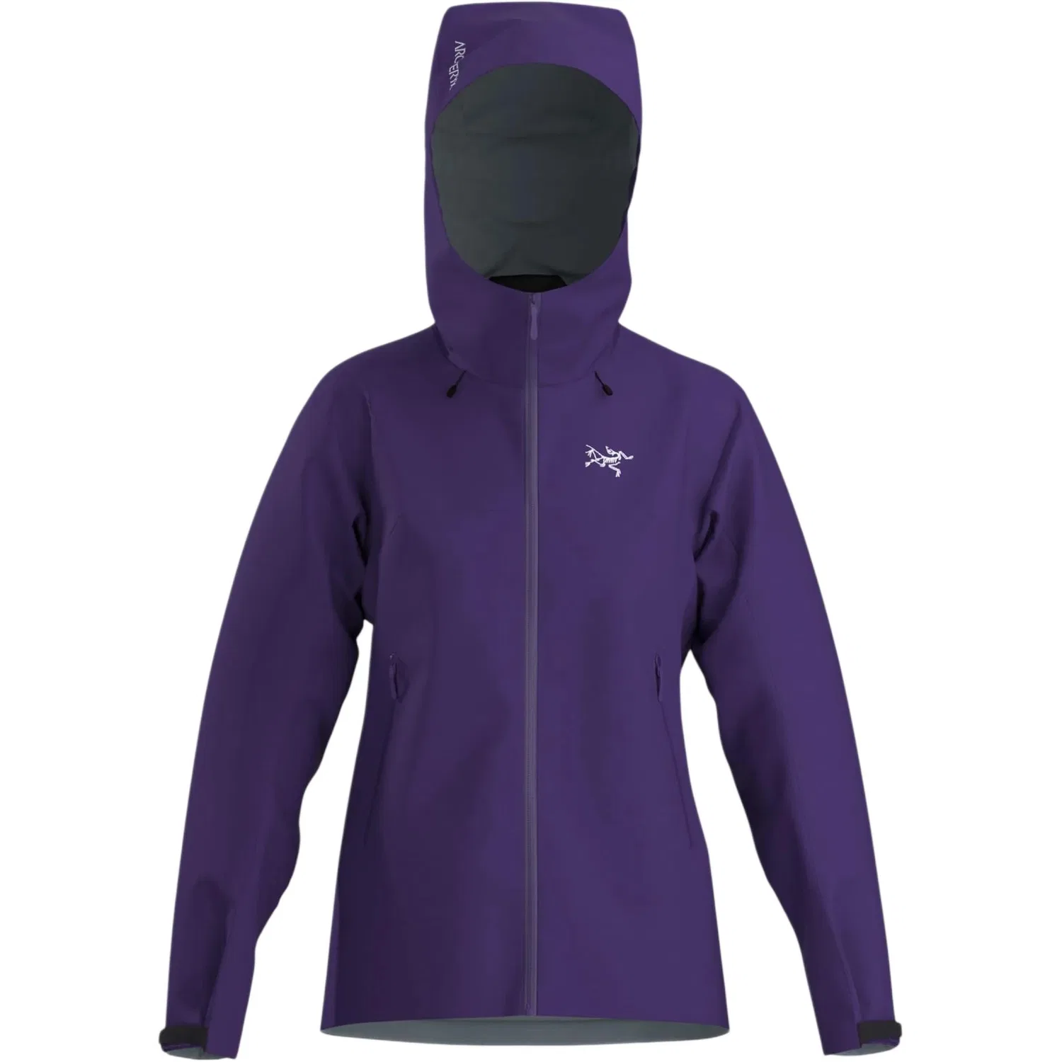 Женская куртка тонкая с капюшоном Beta SL Arcteryx, Black — фото 3