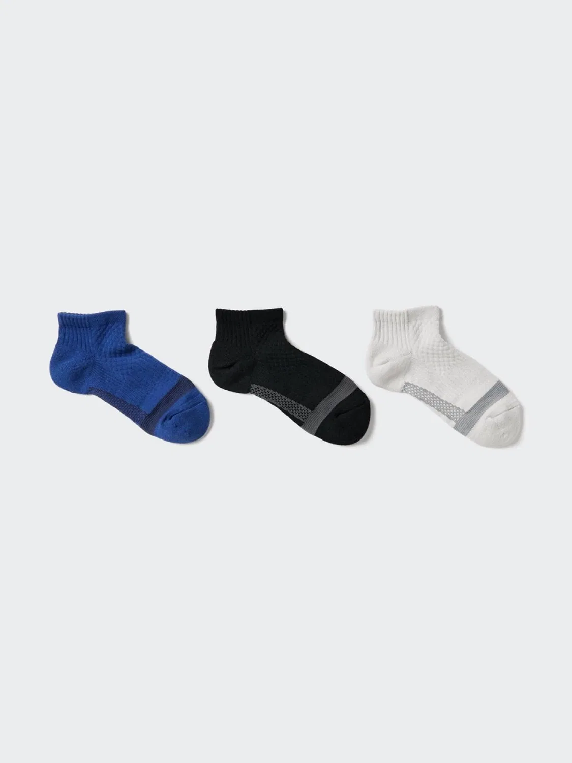 Носки детские комплект из 3 пар Uniqlo, синий