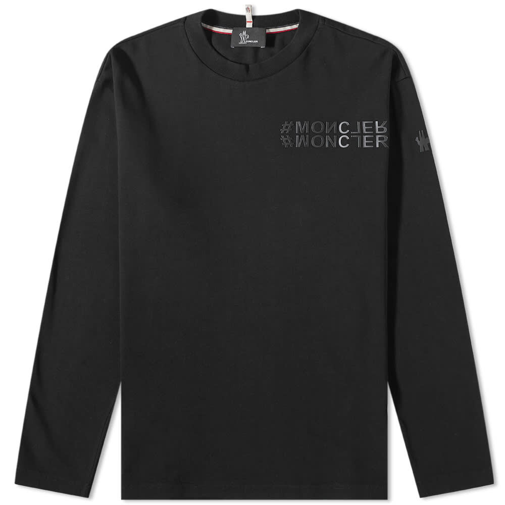 

Футболка Moncler Grenoble Long Sleeve Tonal Logo Tee, Черный, Футболка Moncler Grenoble Long Sleeve Tonal Logo Tee