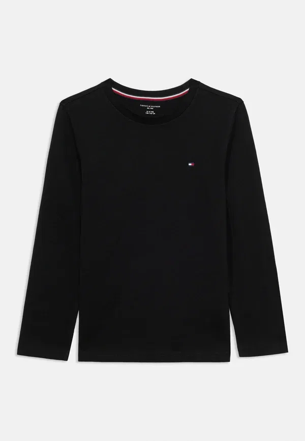Комплект футболок с длинным рукавом, хлопковые, signature long sleeve lounge t-shirts, Tommy Hilfiger, White, белый — фото 3