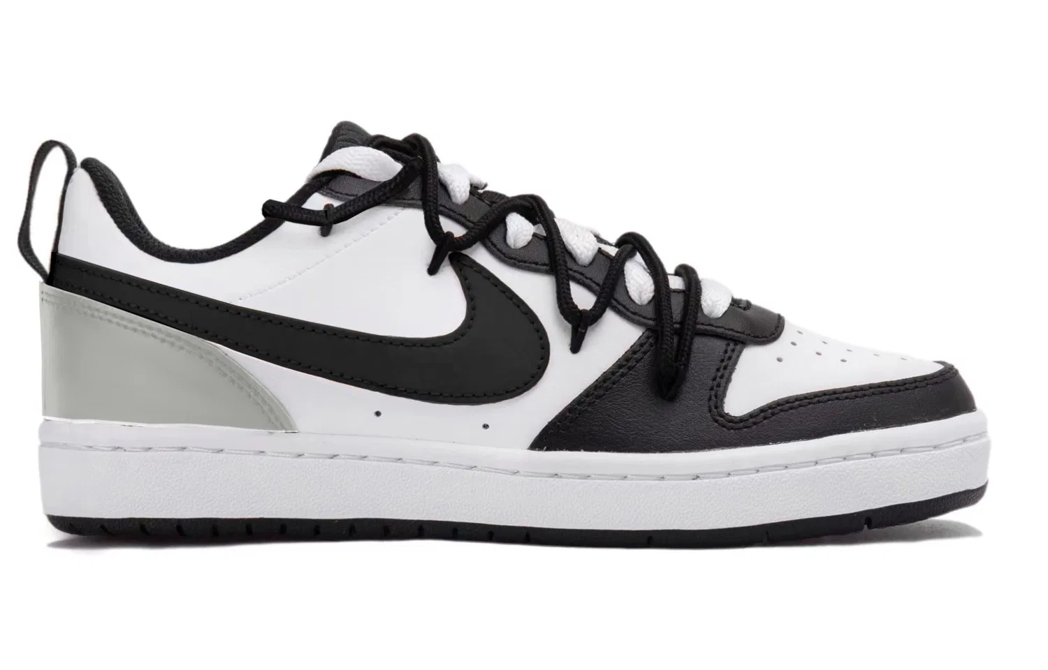 Детские кроссовки для скейтбординга Dunk Black Gray Nike — фото 3