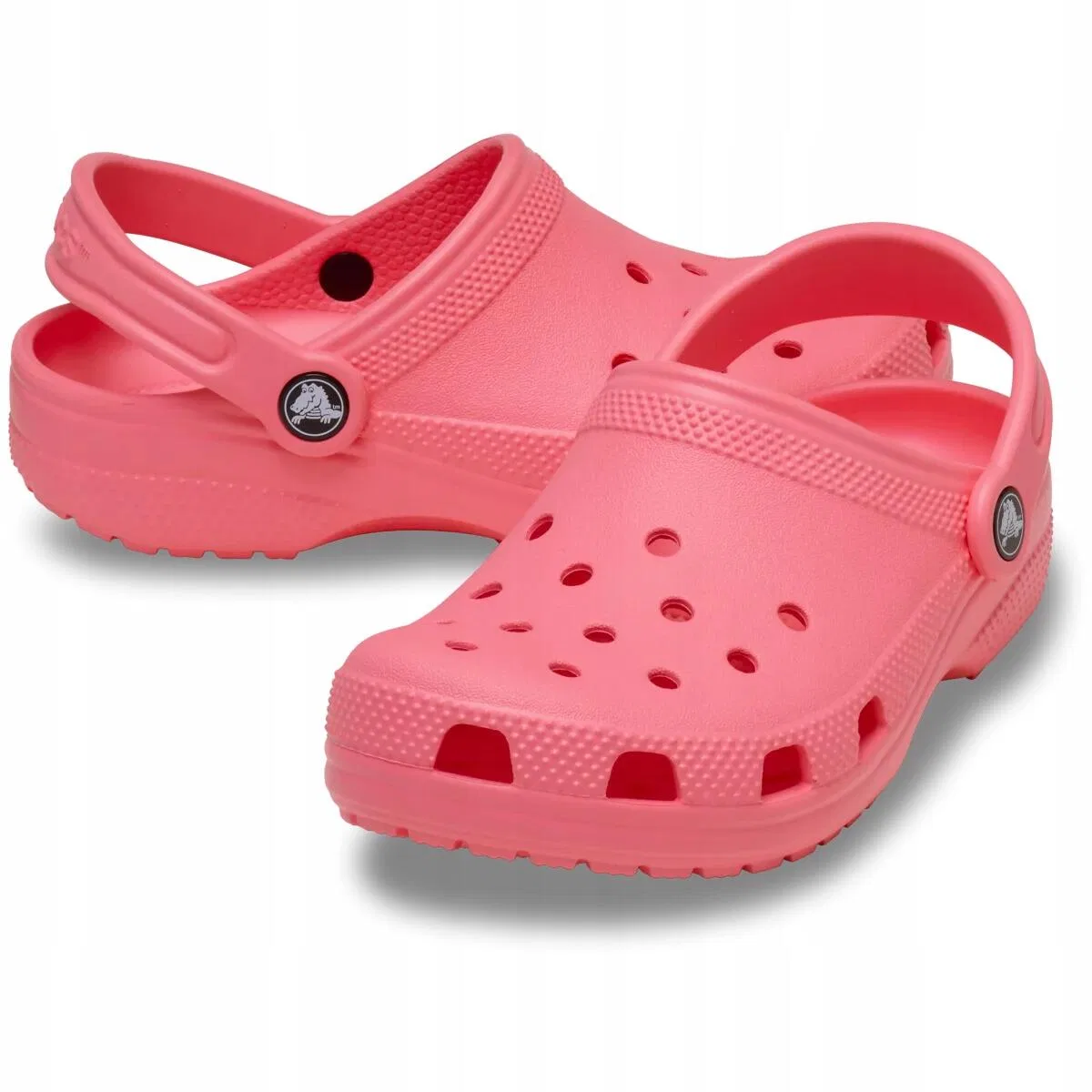 Детские хлопковые шлепанцы Classic Kids Clog Crocs, Rosa — фото 2