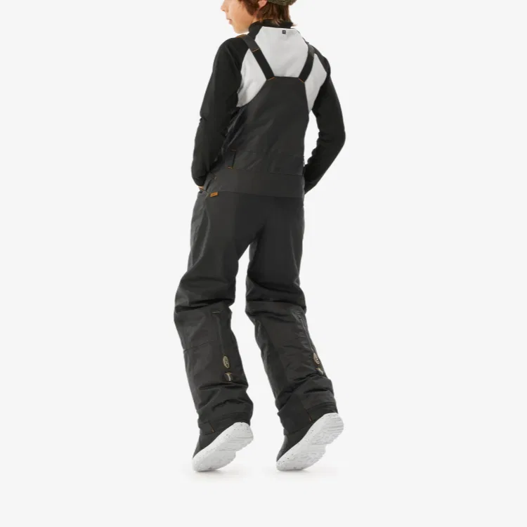 Детский комбинезон с длинным рукавом Dark Gray DECATHLON, Темно-серый — фото 3