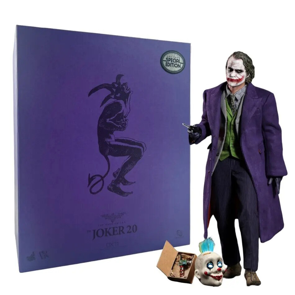 

Коллекционная фигурка Hot Toys The Dark Knight, The Joker 2.0 DX11B (Exclusive Edition), 31 см