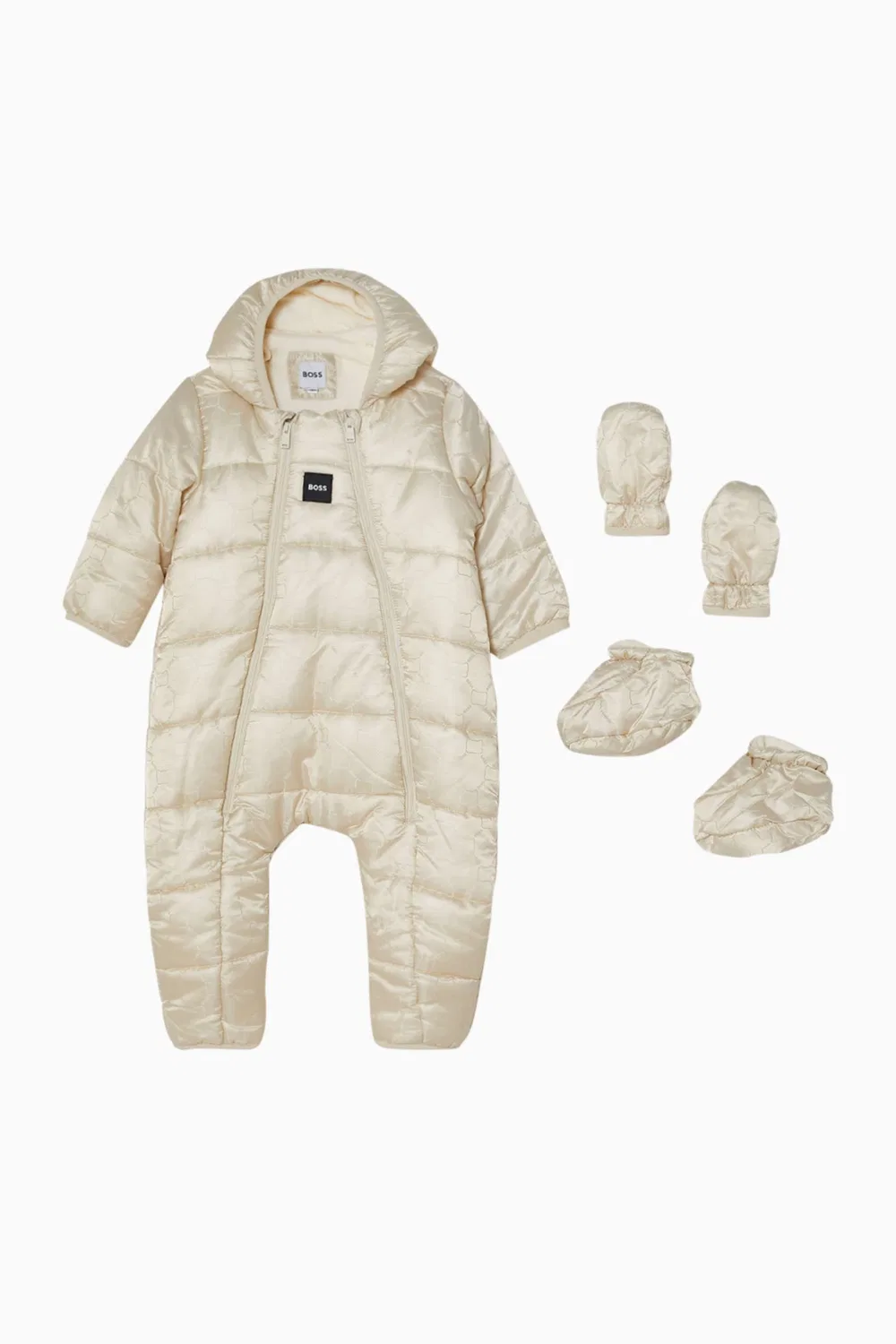 Комбинезон зимний с принтом логотипа BOSS Kidswear — фото 2