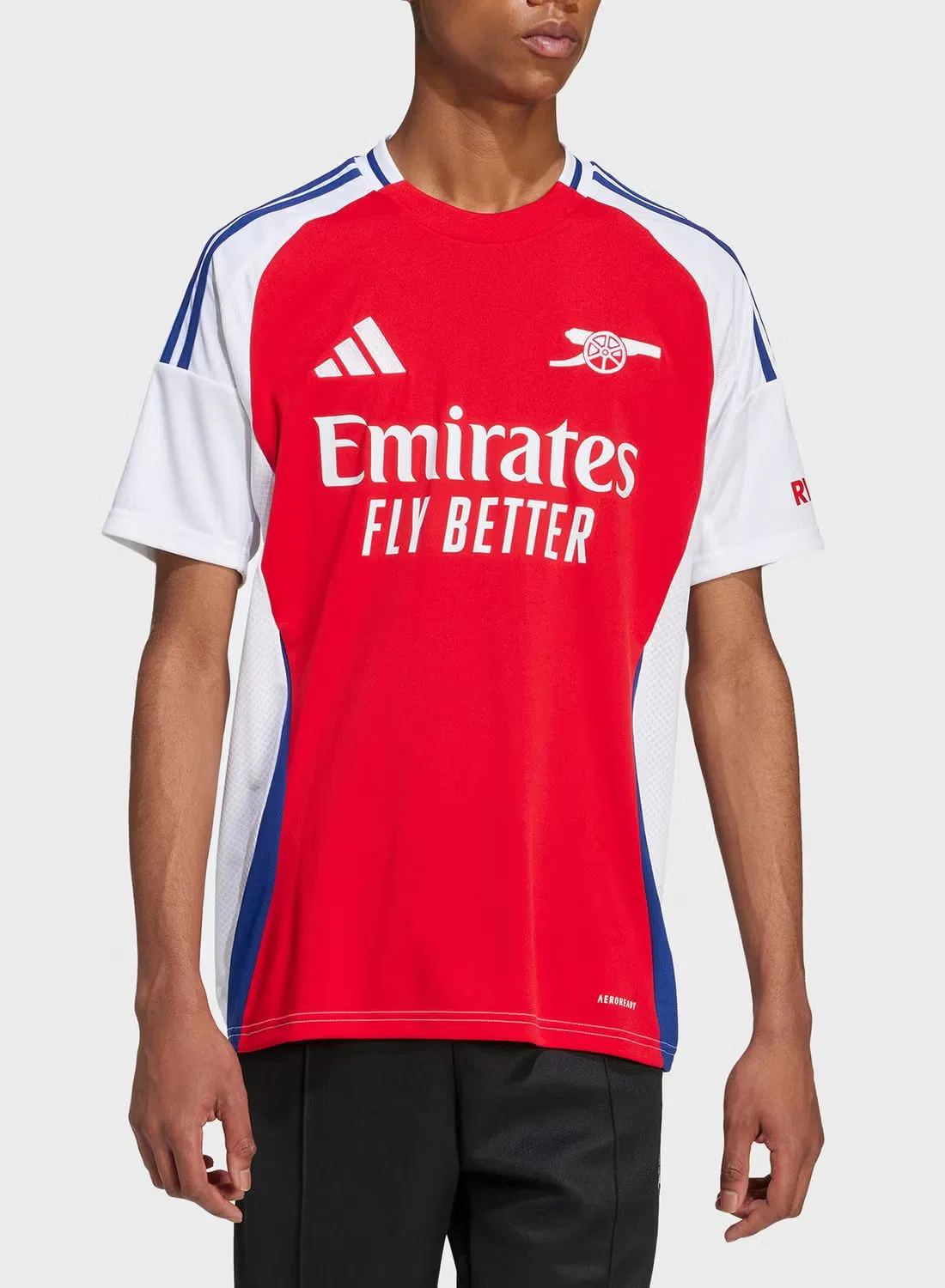 Футболка спортивная с принтом Arsenal FC 24/25 Adidas, белый — фото 3