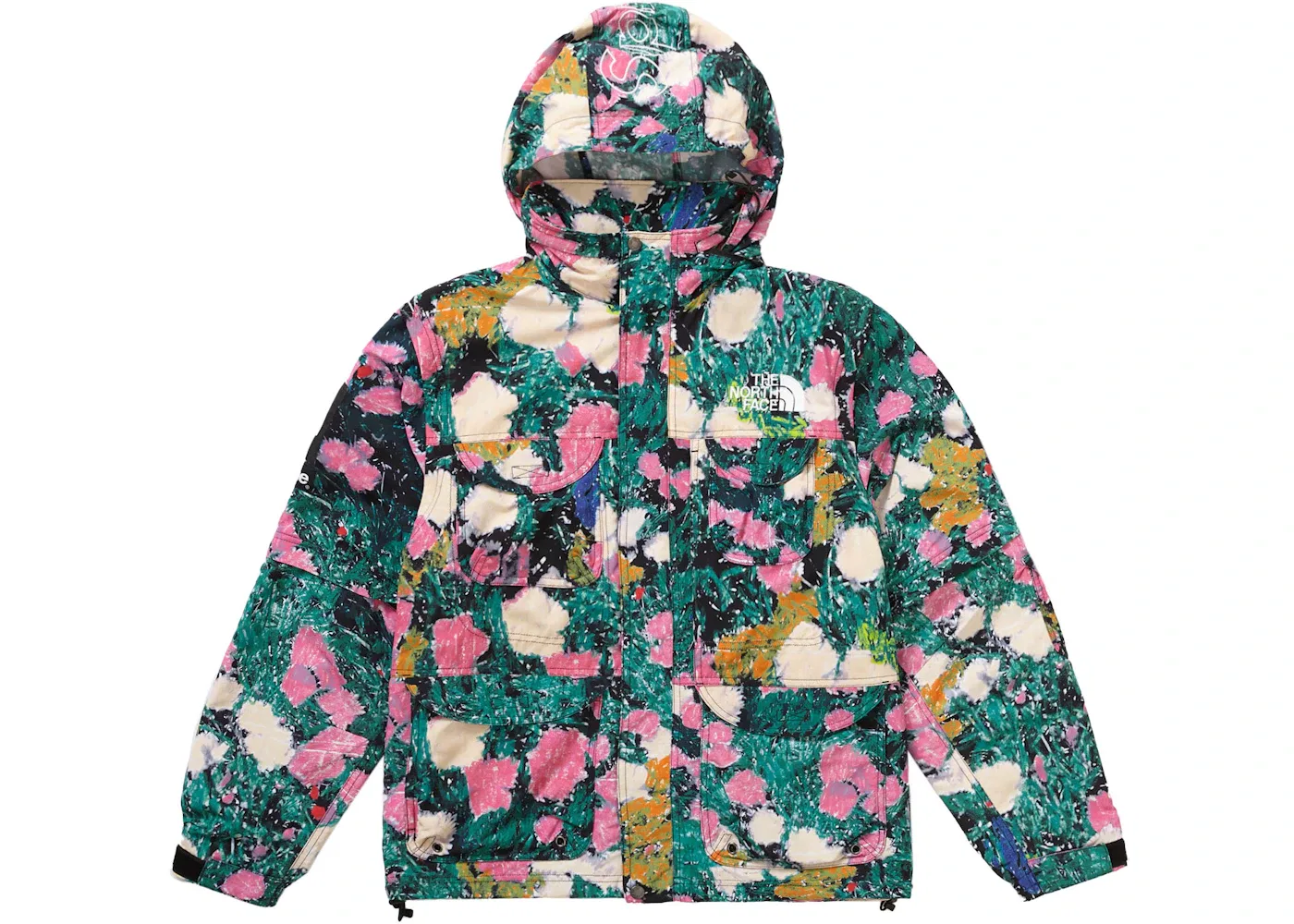 Мужская куртка-трансформер с принтом Trekking Convertible Jacket Supreme, Flowers