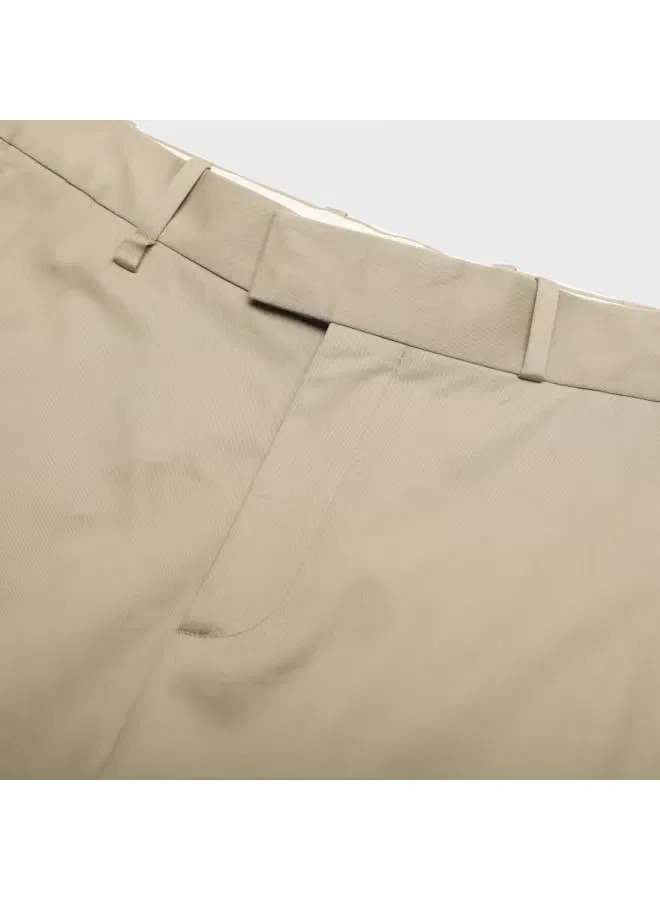 Брюки свободного кроя, Zara, светло-хаки зеленый — фото 4