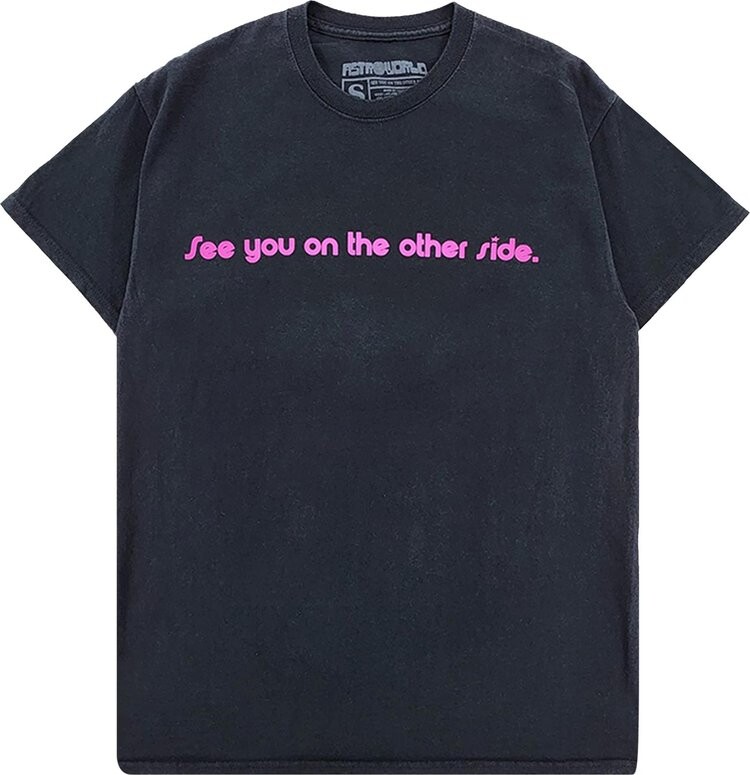 

Футболка Cactus Jack by Travis Scott Lollipop Tee 'Black', черный