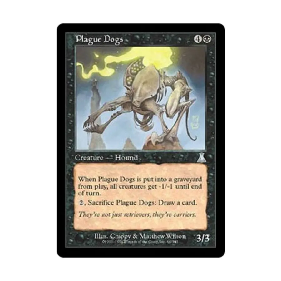 

CCG Чумные собаки (U), MTG - Urza's Destiny