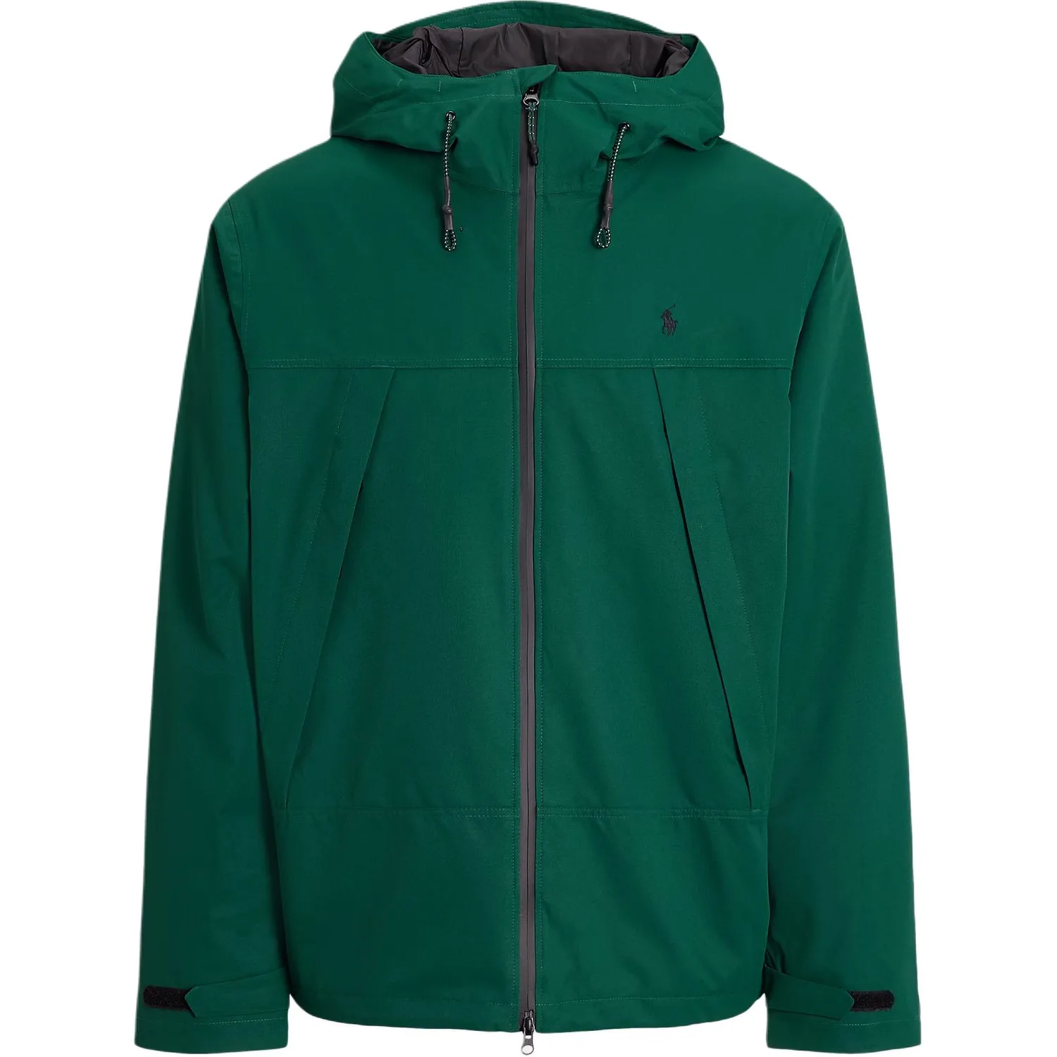 Ветровка с капюшоном Polo Ralph Lauren, зеленый