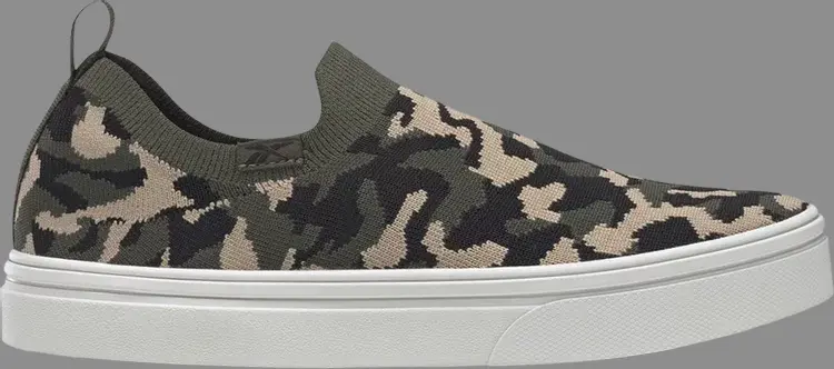 

Кроссовки wmns onlux slip-on 'camo' Reebok, зеленый, Зеленый;черный, Кроссовки wmns onlux slip-on 'camo' Reebok, зеленый