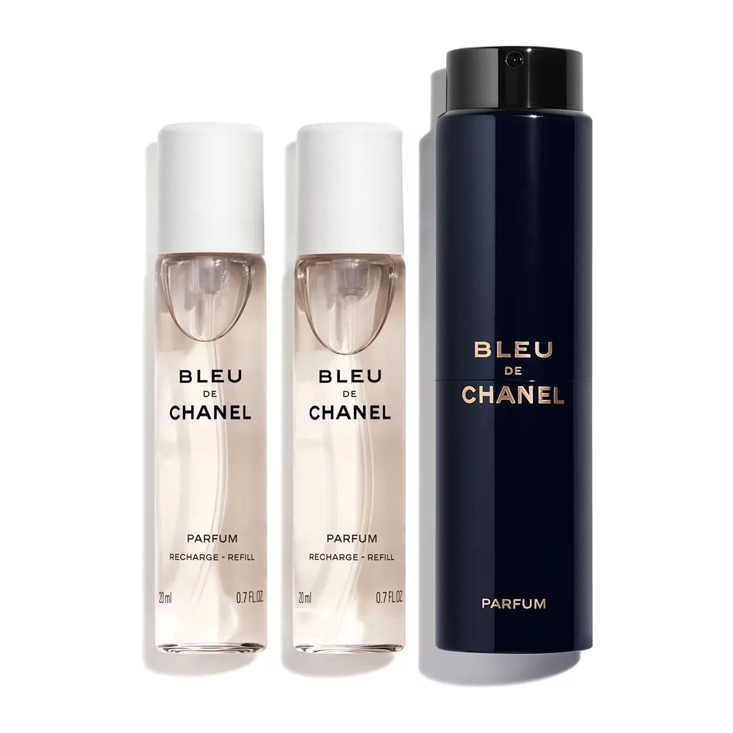 Парфюмерная вода BLEU DE CHANEL Parfum Twist and Spray, 3x20 мл, CHANEL