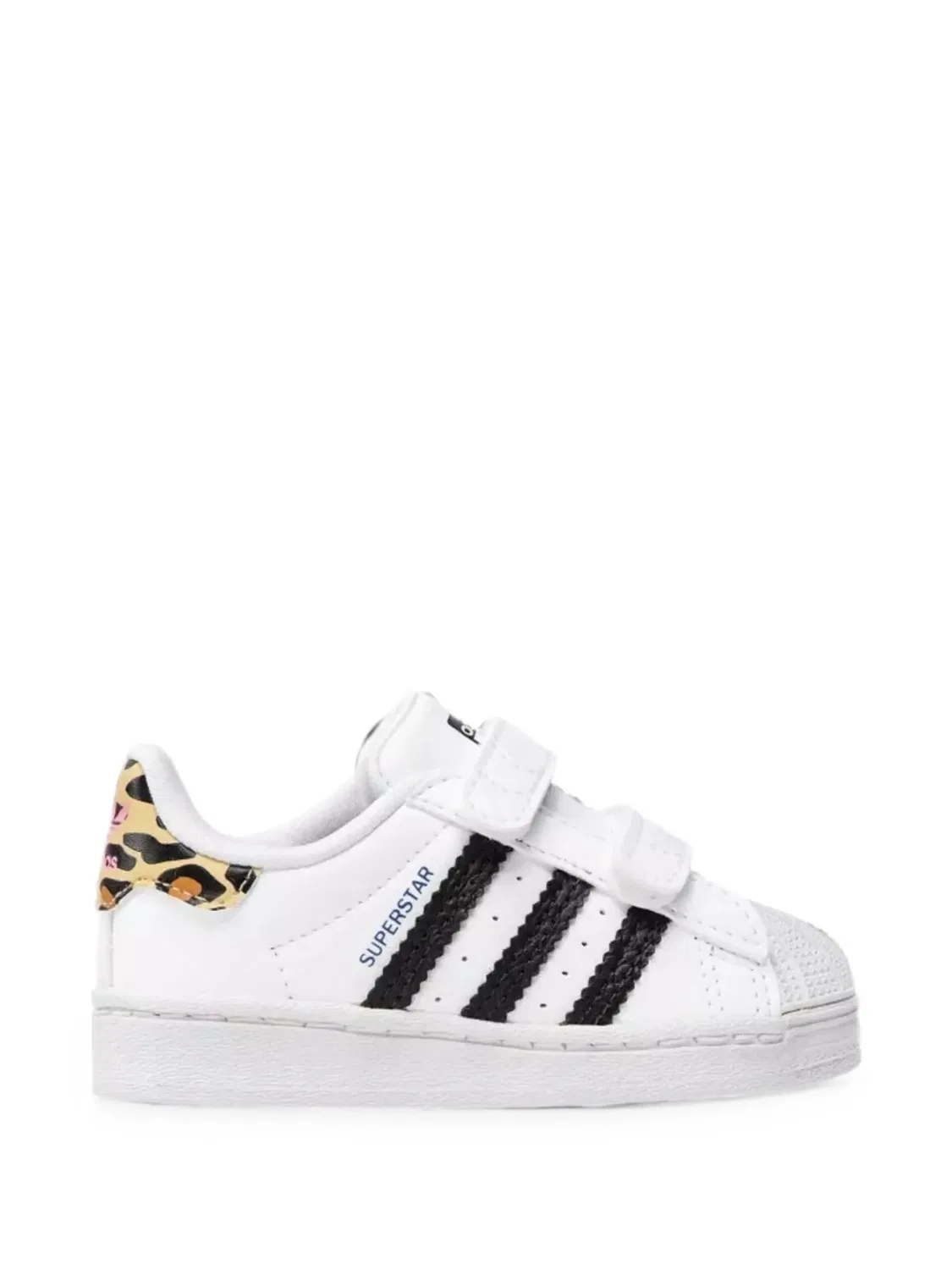 Кроссовки Superstar на липучках Adidas Kids, белый — фото 2