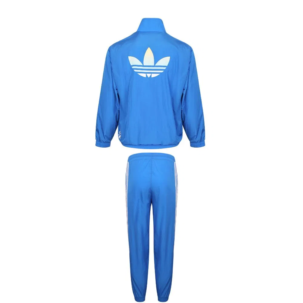 Детский спортивный комплект с воротником-стойкой Adidas Originals, Set Blue — фото 3