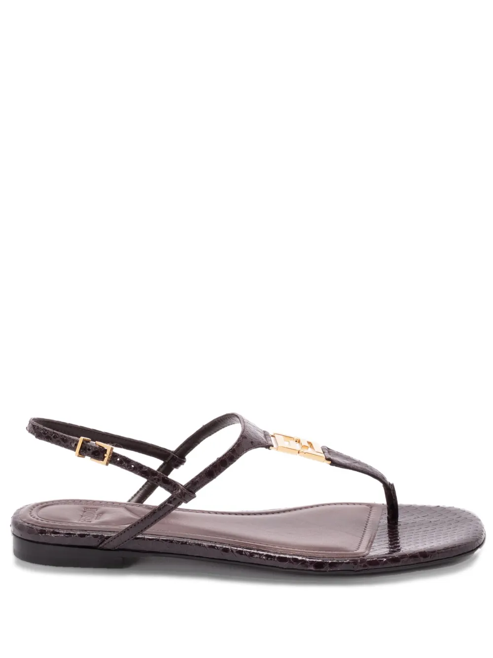 Сандалии FFold FENDI, фиолетовый