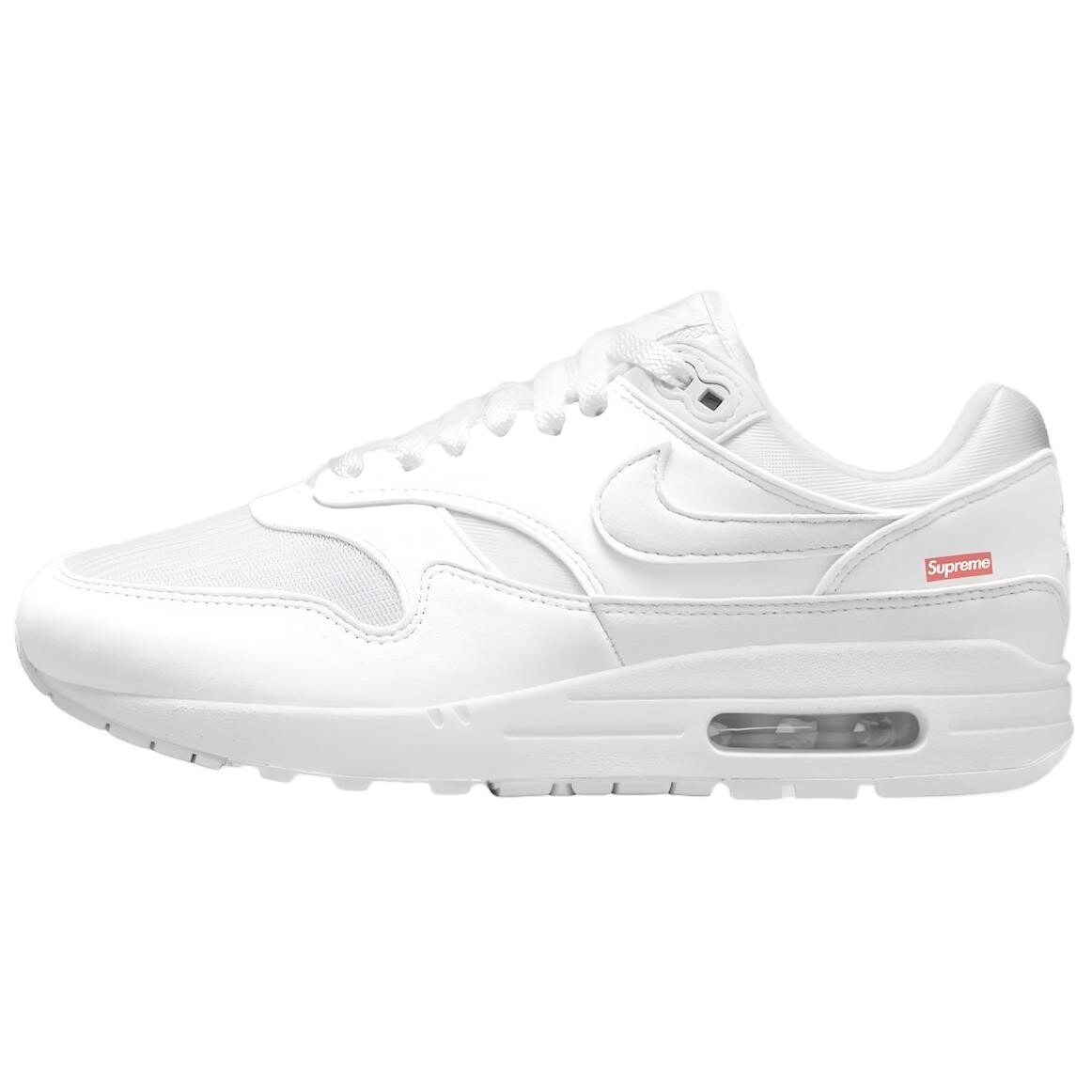 

Кроссовки Supreme X Air Max 1 унисекс с низким верхом белые Nike